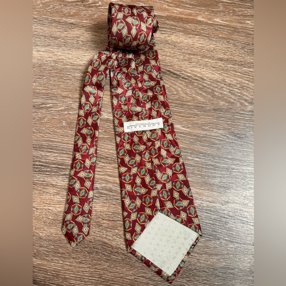 Givenchy Monsieur Silk Geometric Multiple Tie - Picture 6 of 6